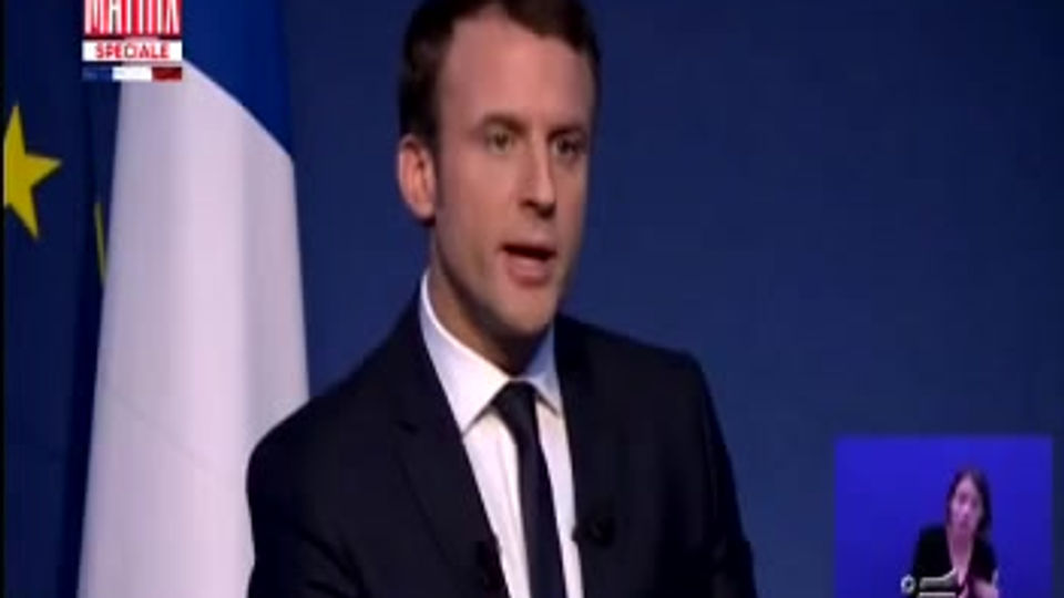 Macron Uomo Politico